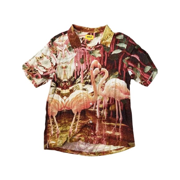 Golf Wang x Tyler The Creator Flamingo Button UpSz: L